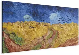 Artgeist XXL paveikslas - Vincent van Gogh – Wheatfield with Crows