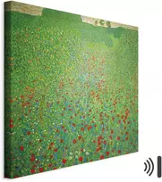 Artgeist Paveikslas - Gustav Klimt – Poppy Field