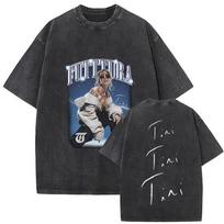 Unisex Women Hip Hop Gothic Fashion Short Sleeve Tshirt Retro Washed Tini Stoessel Futtura Album  Graphic T Shirts S