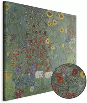 Artgeist Paveikslas - Gustav Klimt – Farm garden with sunflowers