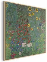 Artgeist Paveikslas - Gustav Klimt – Farm garden with sunflowers