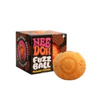 NeeDoh Fuzz Ball serijos stalo papuošalas, žaislai streso malšinimui, tinkami žmonėms, patiriantiems spaudimą, smagus minkštas streso kamuoliukas black