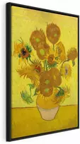 Artgeist Paveikslas - Vincent van Gogh – Still Life: Vase With Fifteen Sunflowers