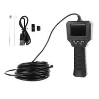 Pipe Endoscope Digital Handheld Inspection Camera Industrial Borescope 1080P HD 8mm Lens 2.4in Screen 10meter Cable juoda