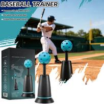Baseball Batting Training Equipment for Indoor and Outdoor Practice Durable Construction Adjustable Height Design Suitable for All Ages One Size