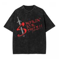 Devil May Cry T Shirts Hip Hop Washed  Cotton Oversize TShirts Vintage for Men Tops Streetwear Graphic Printed Tops Tees S