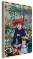 Artgeist Paveikslas - Pierre-Auguste Renoir – Two Sisters (On the Terrace)