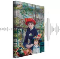 Artgeist Paveikslas - Pierre-Auguste Renoir – Two Sisters (On the Terrace)