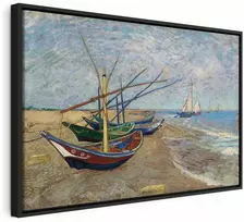 Artgeist Paveikslas - Vincent van Gogh – Fishing Boats on the Beach