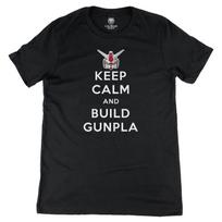 Keep Calm and Build Gunpla RX-78-2 Gundam Anime Graphic Art Tee Novelty T-T-Shirt L