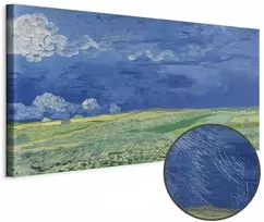 Artgeist Paveikslas - Vincent van Gogh – Wheatfield under Thunderclouds