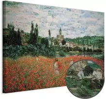 Artgeist Paveikslas - Claude Monet – Poppy Field near Vétheuil