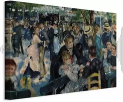 Artgeist Paveikslas - Pierre-Auguste Renoir – Dance at the Moulin de la Galette