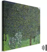Artgeist Paveikslas - Gustav Klimt – Roses Among the Trees
