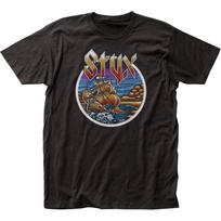 Styx Come Sail Away Mens T T-Shirt Music Classic Concert Rock Band Tee New Black L