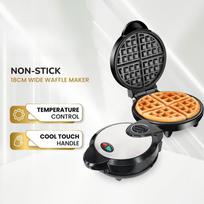 WM-25 Stainless Steel Electric Baking Pan Household Breakfast Machine Waffle Maker with Temperature Control