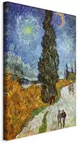 Artgeist Paveikslas - Vincent van Gogh – Road with Cypress and Star