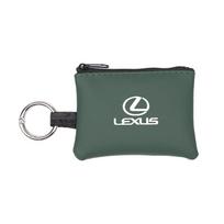 Car Keychain Wallet Mini Card Bag Keyring Accessories For Lexus F SPORT GS GX IS LS LX CT LC RC LBX NX RX 350h 450h ES UX 300e žalia