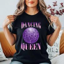 Dancing Queen Disco Ball T-T-Shirt Retro Dance Party Tee Fun Groovy Gift Top 4XL
