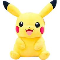 Pikachu Plush Toy 35cm Yellow 3+ Years Cute Anime Stuffed Animal Kids Gift
