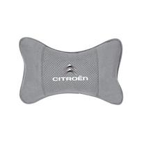 Car Suede Headrest Breathable Memory Foam Neck Pillow For Citroen C6 2CV VTS DS3 DS4 DS5 RD3 Cross Berlingo Xsara Grand Picasso