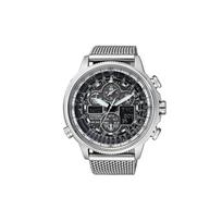 CITIZEN PROMASTER Serijos Laikrodis PROMASTER SKY Serija Eco-driven Radijo Valdomas Chronografas Šviesos Energija Kvarcinis Vyriškas Laikrodis Juodas Ciferblatas JY8030-83E juoda
