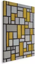 Artgeist XXL paveikslas - Piet Mondrian – Composition with Grid 41