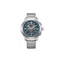 CITIZEN 100 meters waterproof, solar Quartz, titanium strap, , same style for men and women, blue dial AT2530-85L mėlyna