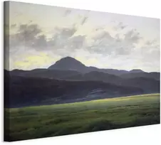 Artgeist Paveikslas - Caspar David Friedrich – Mountain Landscape in Bohemia