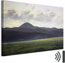 Artgeist Paveikslas - Caspar David Friedrich – Mountain Landscape in Bohemia