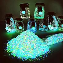 1000PCS Glow in Dark Garden Stones, Luminous Pebbles for Aquarium, Glow Rocks for Succulent Bonsai DIY, Decor Gift United States