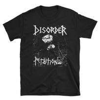Disorder T-Shirt Mens Womens Tees Top, Mob 47 , Framtid, Crass, Disclose, Doom, Headclean, Unisex tee 4XL
