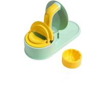 Multifunctional Dumpling Maker Tool Kitchen Gadget for Easy Dumpling Folding and Sealing with Durable Food-Grade Material for Home Cooking One Size žalia