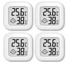 4X Termometr Elektroniczny Cyfrowy Higrometr Pokojowy Stacja Pogody Zestaw