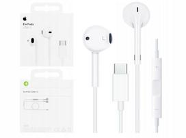 Oryginalne Apple Earpods Usb-C Słuchawki Typ-C Do Iphone 15 Ipad Macbook