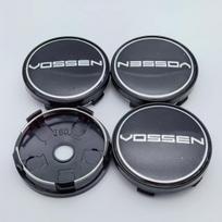 4 vnt. Vossen logotipo ženklelis Emblema Automobilio ratlankių centriniai dangteliai 60MM Spaustukas 56MM Ratlankio stebulės dangtelis Ratlankio dangtelis Dulkių dangtelis Pakeičiami automobilio priedai Vossen Badge&4pcs T60 Wheel Cap