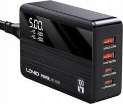 Ładowarka Sieciowa Gan Szybka 100W Usb-C Usb Zasilacz Qc4+ Ldnio