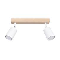 Spot Sufitowy Tuba Podwójny Prostokątny Biały 2Xgu10 10W Verdo Sl.1286 Sollux Lighting