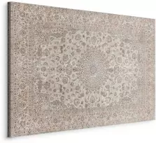 Artgeist Paveikslas - Sand carpet - worn Persian carpet with rich decorative motifs