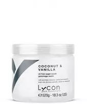 Lycon COCONUT & VANILLA SUGAR SCRUB 520 g | Kūno šveitiklis cukraus pagrindu be aliejaus 520 g
