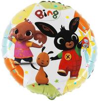 Balon Foliowy Bing I Przyjaciele Urodziny 45Cm