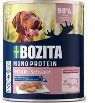 BOZITA Monoprotein Pate Pork – drėgnas ėdalas šunims – 800g