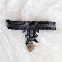 Sweet Korean Fashion Sexy Girl Necklace Choker Lace Bow Ribbon Lolita Leg Rings Band Sweet Multifunctional Fashion Lace Strap