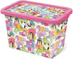 Squishmallows Plumpy plastikinė laikymo dėžė 7 l