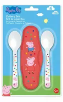 Peppa Pig kūdikių kelioninių stalo įrankių rinkinys