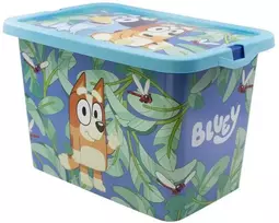„Bluey Leaves“ plastikinė laikymo dėžė, 7 l