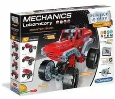 Clementoni Science&Play Mechanics: Monster truck - 10 modelių