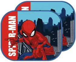 „Spiderman City“ langų nuo saulės markiučių rinkinys, 2 vnt.