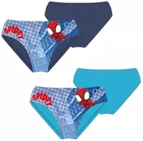 Vaikiškos plaukimo glaudės „Žmogus-voras“ su „Spidey“ logotipu, plaukikėms 3-8 metai