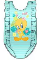 „Looney Tunes Tweety“ kūdikio maudymosi kostiumėlis, 12 mėnesių